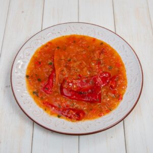 Mancarica de rosii cu ardei copt