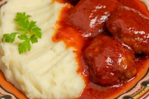 Chiftelute de curcan marinate